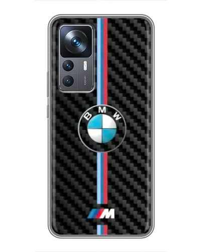 Чехол для Xiaomi 12T Pro с картинкой «Эмблема BMW и карбон» Чехол для Xiaomi 12T Pro с картинкой «Эмблема BMW и карбон»