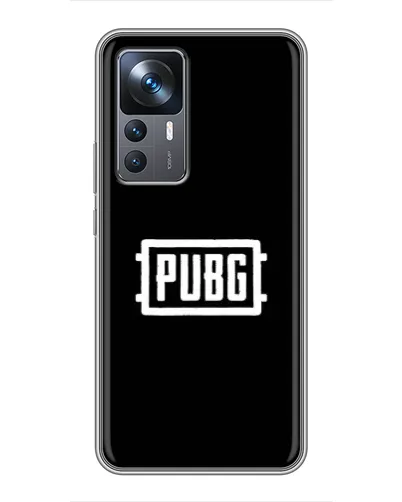 Чехол для Xiaomi 12T Pro с картинкой «Лого BMW — металлический блеск»