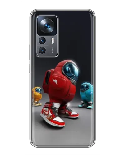 Чохол для Xiaomi 12T Pro з картинкою «Among Us — 3D стиль» Чохол для Xiaomi 12T Pro з картинкою «Among Us — 3D стиль»