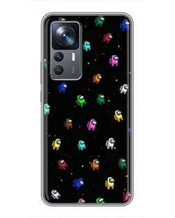 Чохол для Xiaomi 12T Pro з картинкою «Екіпаж Among Us»