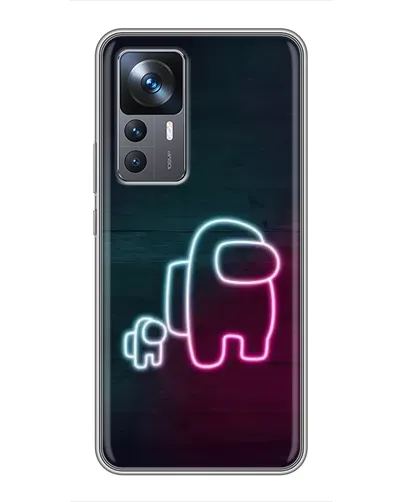 Чохол для Xiaomi 12T Pro з картинкою «Among Us неон-арт» Чохол для Xiaomi 12T Pro з картинкою «Among Us неон-арт»