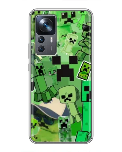 Чехол для Xiaomi 12T Pro с картинкой «Криперы Minecraft» Чехол для Xiaomi 12T Pro с картинкой «Криперы Minecraft»