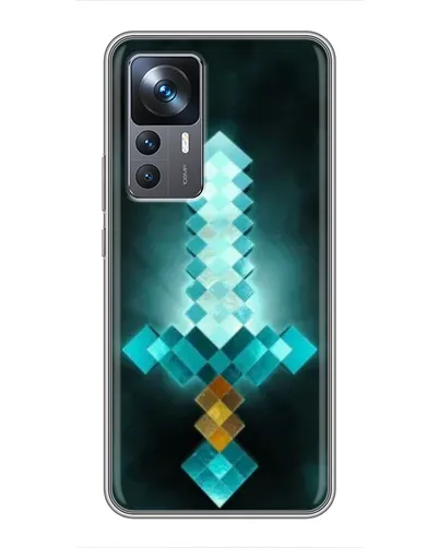 Чехол для Xiaomi 12T Pro с картинкой «Алмазный меч неон» Чехол для Xiaomi 12T Pro с картинкой «Алмазный меч неон»