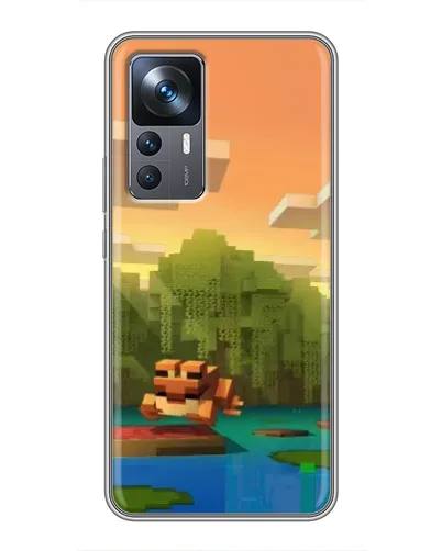 Чехол для Xiaomi 12T Pro с картинкой «Майнкрафт закат солнца» Чехол для Xiaomi 12T Pro с картинкой «Майнкрафт закат солнца»