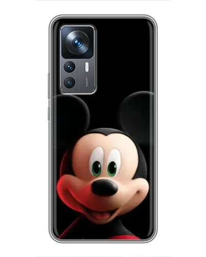 Чехол для Xiaomi 12T Pro с картинкой «Улыбающийся Микки Маус»