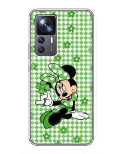 Чехол для Xiaomi 12T Pro с картинкой «Mickey в клетку»