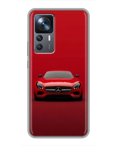 Чехол для Xiaomi 12T Pro с картинкой «Красный Mercedes AMG» Чехол для Xiaomi 12T Pro с картинкой «Красный Mercedes AMG»