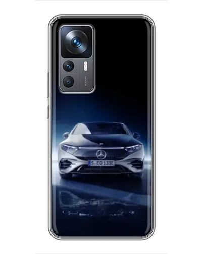 Чехол для Xiaomi 12T Pro с картинкой «Ночной Mercedes EQ» Чехол для Xiaomi 12T Pro с картинкой «Ночной Mercedes EQ»