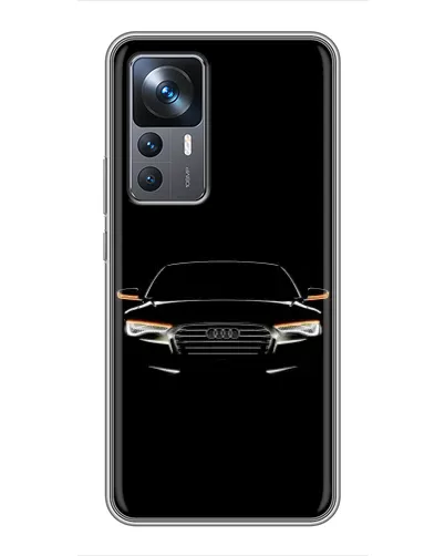 Чехол для Xiaomi 12T Pro с картинкой «Audi — ночной контур» Чехол для Xiaomi 12T Pro с картинкой «Audi — ночной контур»
