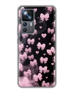 Чехол для Xiaomi 12T Pro с картинкой «Неоновое кружево»
