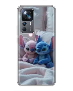 Чехол для Xiaomi 12T Pro с картинкой «Плюшевые Стич Ангел» Чехол для Xiaomi 12T Pro с картинкой «Плюшевые Стич Ангел»