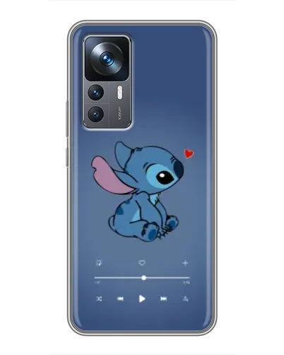 Чехол для Xiaomi 12T Pro с картинкой «Музыкальный Stitch»