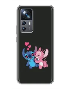 Чехол для Xiaomi 12T Pro с картинкой «Анжел целует Стича» Чехол для Xiaomi 12T Pro с картинкой «Анжел целует Стича»