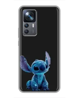 Чехол для Xiaomi 12T Pro с картинкой «Стич на черном» Чехол для Xiaomi 12T Pro с картинкой «Стич на черном»