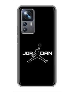 Чехол для Xiaomi 12T с картинкой «Nike Pink Swirl»