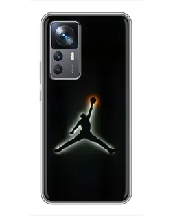 Чехол для Xiaomi 12T с картинкой «Jordan Gradient Logo» Чехол для Xiaomi 12T с картинкой «Jordan Gradient Logo»