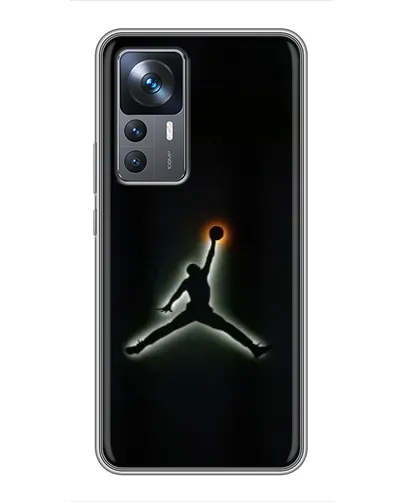 Чехол для Xiaomi 12T с картинкой «Jordan Gradient Logo»