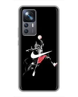 Чехол для Xiaomi 12T с картинкой «Jordan Jumpman»