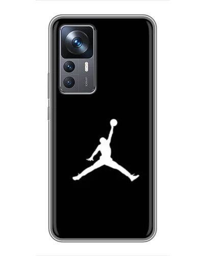 Чехол для Xiaomi 12T с картинкой «Jordan Silhouette»
