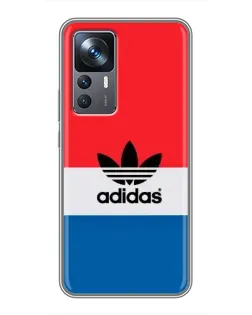 Чехол для Xiaomi 12T с картинкой «Adidas Retro Block»
