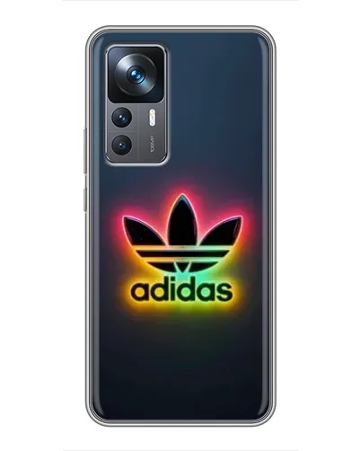 Чехол для Xiaomi 12T с картинкой «Неоновый Adidas» Чехол для Xiaomi 12T с картинкой «Неоновый Adidas»