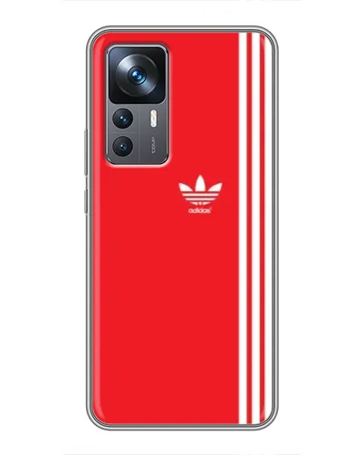 Чехол для Xiaomi 12T с картинкой «Красный минимализм Adidas» Чехол для Xiaomi 12T с картинкой «Красный минимализм Adidas»