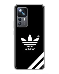 Чехол для Xiaomi 12T с картинкой «Adidas с диагональными полосами»