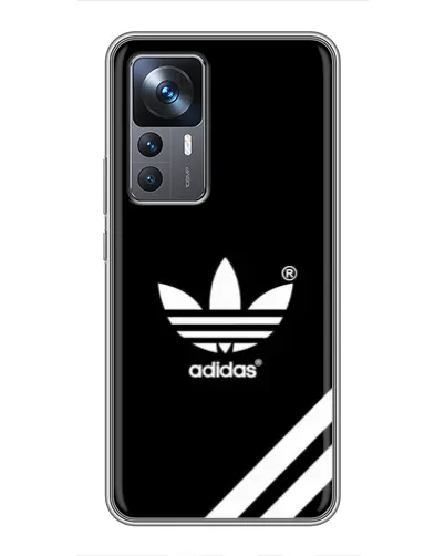 Чехол для Xiaomi 12T с картинкой «Adidas с диагональными полосами» Чехол для Xiaomi 12T с картинкой «Adidas с диагональными полосами»