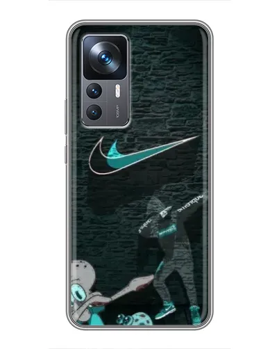 Чехол для Xiaomi 12T с картинкой «Спортивный арт Nike» Чехол для Xiaomi 12T с картинкой «Спортивный арт Nike»
