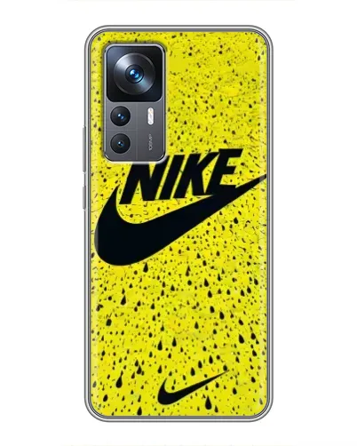 Чехол для Xiaomi 12T с картинкой «Желтый текстурный Nike» Чехол для Xiaomi 12T с картинкой «Желтый текстурный Nike»