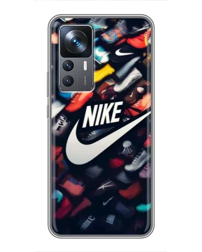 Чехол для Xiaomi 12T с картинкой «Коллекция кроссовок Nike» Чехол для Xiaomi 12T с картинкой «Коллекция кроссовок Nike»