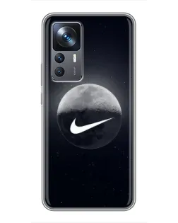 Чехол для Xiaomi 12T с картинкой «Nike в стиле граффити»