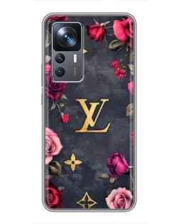 Чехол для Xiaomi 12T с картинкой «Цветочный Louis Vuitton» Чехол для Xiaomi 12T с картинкой «Цветочный Louis Vuitton»