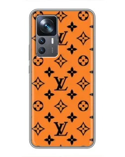 Чохол для Xiaomi 12T з картинкою «Помаранчевий стиль LV»