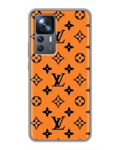Чохол для Xiaomi 12T з картинкою «Помаранчевий стиль LV» Чохол для Xiaomi 12T з картинкою «Помаранчевий стиль LV»