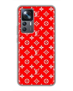 Чохол для Xiaomi 12T з картинкою «Яскравий паттерн LV»