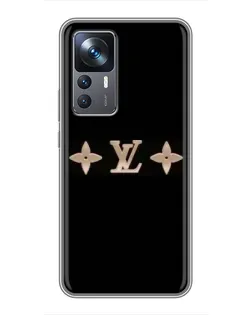 Чохол для Xiaomi 12T з картинкою «Louis Vuitton — мінімалізм»