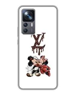 Чохол для Xiaomi 12T з картинкою «LV та Міккі Маус»