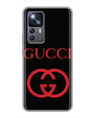 Чохол для Xiaomi 12T з картинкою «Gucci — червоний логотип» Чохол для Xiaomi 12T з картинкою «Gucci — червоний логотип»