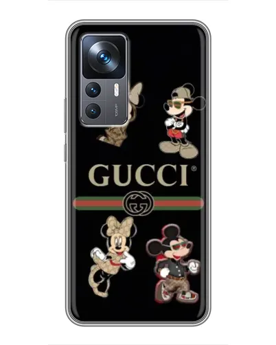 Чохол для Xiaomi 12T з картинкою «Gucci — герої Disney та монограма» Чохол для Xiaomi 12T з картинкою «Gucci — герої Disney та монограма»
