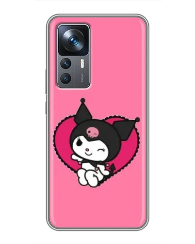 Чохол для Xiaomi 12T з картинкою «Kuromi — любов у серці» Чохол для Xiaomi 12T з картинкою «Kuromi — любов у серці»