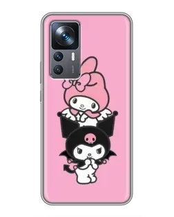 Чохол для Xiaomi 12T з картинкою «Тріо My Melody та Kuromi» Чохол для Xiaomi 12T з картинкою «Тріо My Melody та Kuromi»