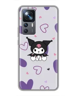 Чохол для Xiaomi 12T з картинкою «Kuromi та лавандові серця» Чохол для Xiaomi 12T з картинкою «Kuromi та лавандові серця»