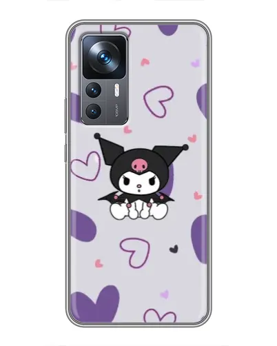 Чохол для Xiaomi 12T з картинкою «Kuromi та лавандові серця» Чохол для Xiaomi 12T з картинкою «Kuromi та лавандові серця»