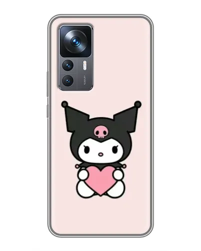 Чохол для Xiaomi 12T з картинкою «Kuromi та серце» Чохол для Xiaomi 12T з картинкою «Kuromi та серце»