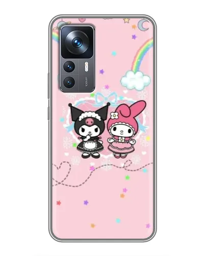 Чохол для Xiaomi 12T з картинкою «My Melody та Kuromi» Чохол для Xiaomi 12T з картинкою «My Melody та Kuromi»