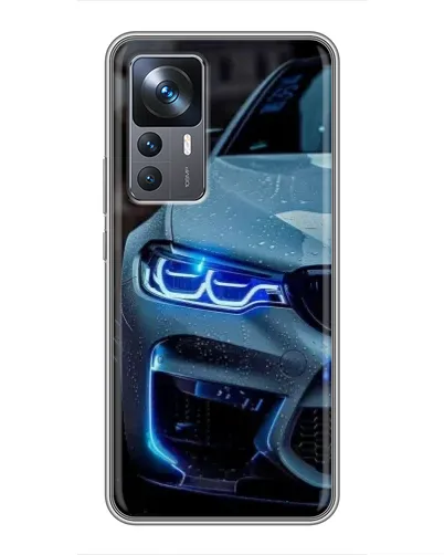 Чохол для Xiaomi 12T з картинкою «Погляд BMW з синіми фарами» Чохол для Xiaomi 12T з картинкою «Погляд BMW з синіми фарами»