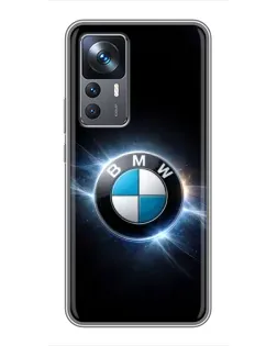 Чохол для Xiaomi 12T з картинкою «BMW — неонове сяйво» Чохол для Xiaomi 12T з картинкою «BMW — неонове сяйво»