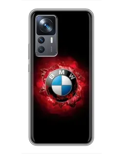 Чохол для Xiaomi 12T з картинкою «Логотип BMW — спалах»