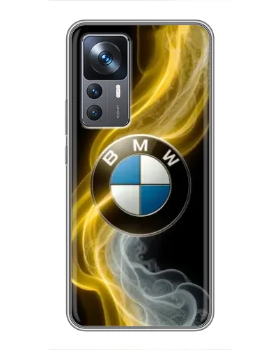Чохол для Xiaomi 12T з картинкою «Золотистий дим BMW» Чохол для Xiaomi 12T з картинкою «Золотистий дим BMW»